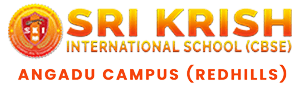 Sri Krish International School, Angadu Logo